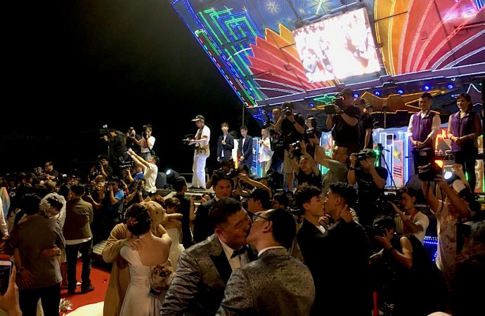 Mass Wedding Banquet to Celebrate Same-Sex Marriage in Taiwan